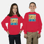 Mighty Morphin Fantasy-Youth-Crew Neck-Sweatshirt-raffaus