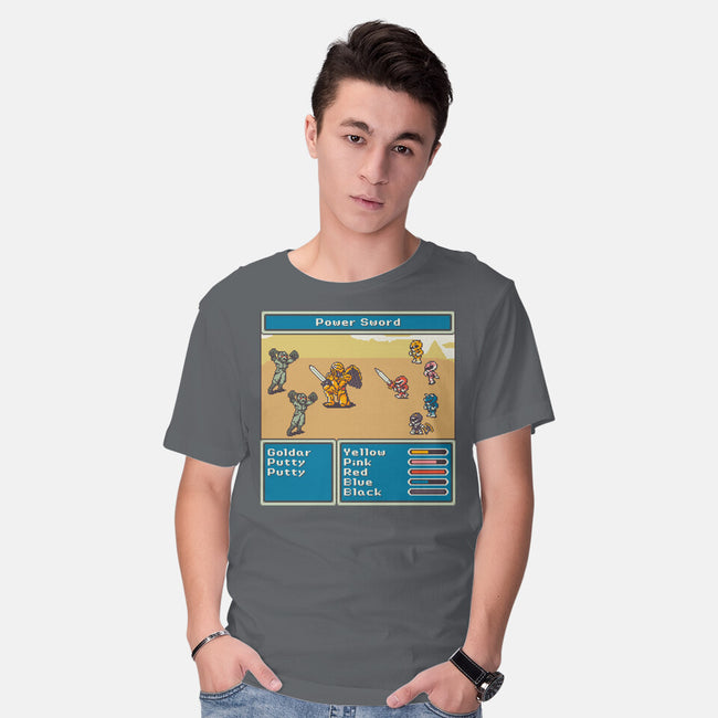 Mighty Morphin Fantasy-Mens-Basic-Tee-raffaus