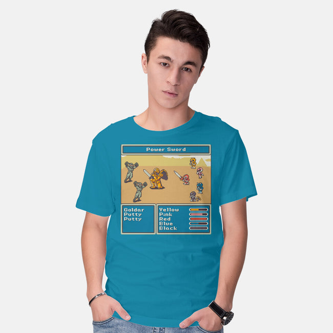 Mighty Morphin Fantasy-Mens-Basic-Tee-raffaus