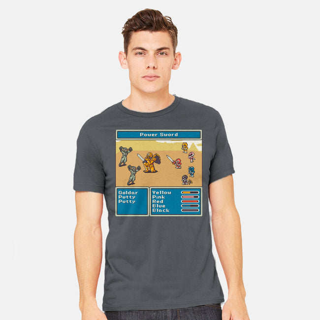 Mighty Morphin Fantasy-Mens-Heavyweight-Tee-raffaus