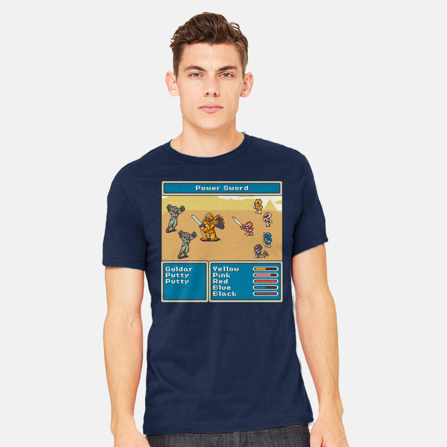 Mighty Morphin Fantasy-Mens-Heavyweight-Tee-raffaus
