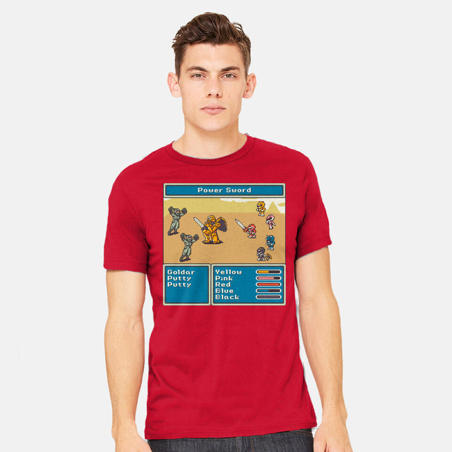 Mighty Morphin Fantasy-Mens-Heavyweight-Tee-raffaus