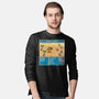 Mighty Morphin Fantasy-Mens-Long Sleeved-Tee-raffaus