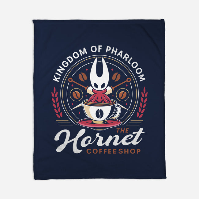Pharloom Hornet Coffee Crest-None-Fleece-Blanket-LAGELANTEE