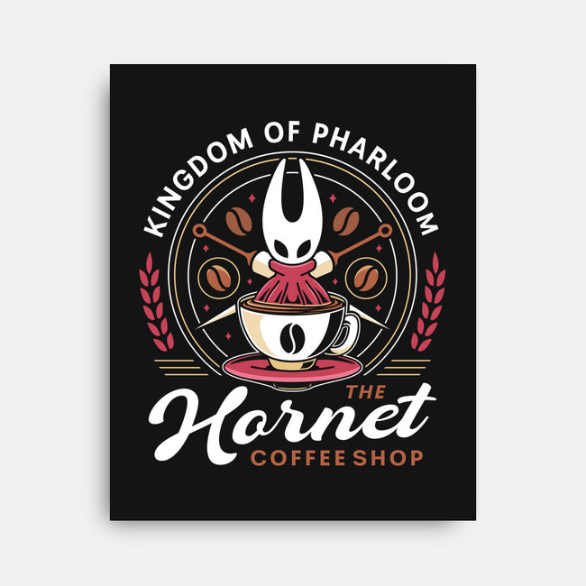 Pharloom Hornet Coffee Crest-None-Stretched-Canvas-LAGELANTEE