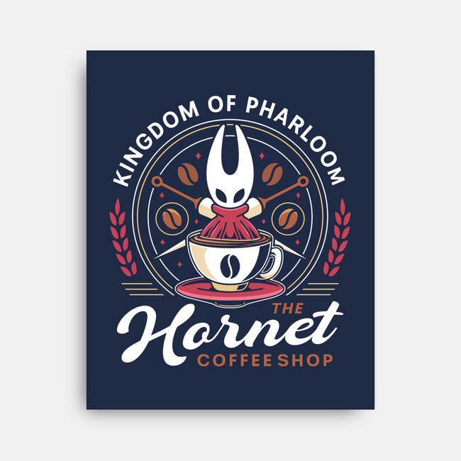 Pharloom Hornet Coffee Crest-None-Stretched-Canvas-LAGELANTEE