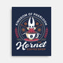 Pharloom Hornet Coffee Crest-None-Stretched-Canvas-LAGELANTEE