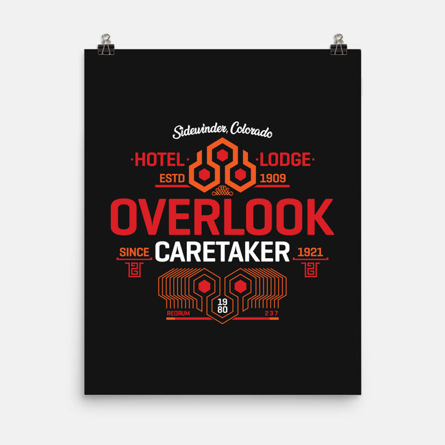 Shining Caretaker-None-Matte-Poster-rocketman_art