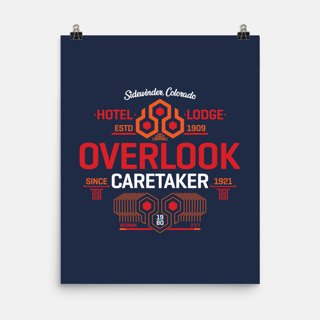 Shining Caretaker-None-Matte-Poster-rocketman_art