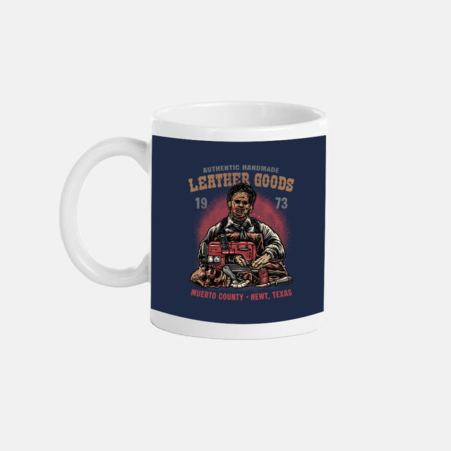 Handmade Leather Goods-None-Mug-Drinkware-glitchygorilla