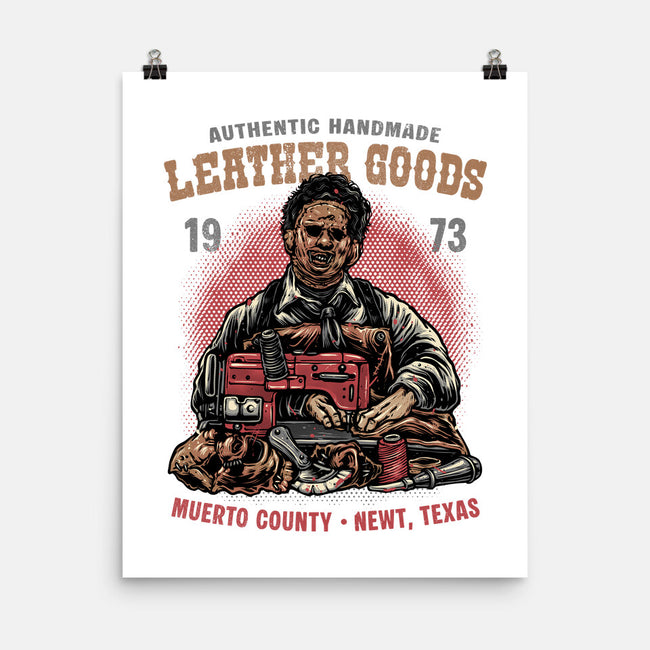 Handmade Leather Goods-None-Matte-Poster-glitchygorilla