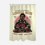 Handmade Leather Goods-None-Polyester-Shower Curtain-glitchygorilla