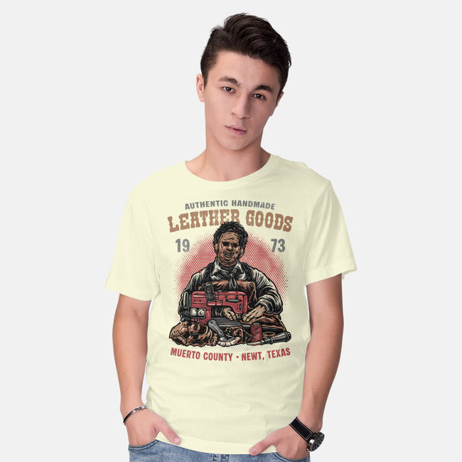 Handmade Leather Goods-Mens-Basic-Tee-glitchygorilla