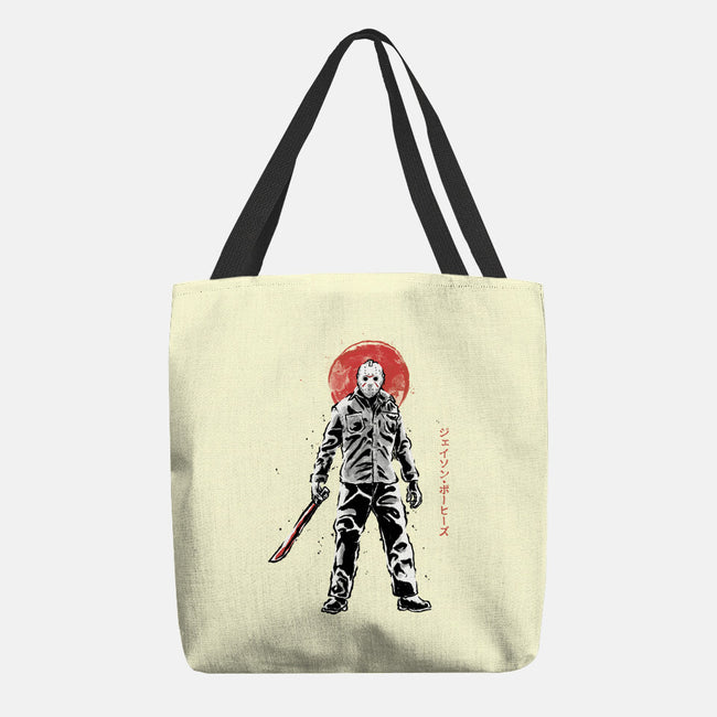 The Lake’s Curse Sumi-e-None-Basic Tote-Bag-Astrobot Invention