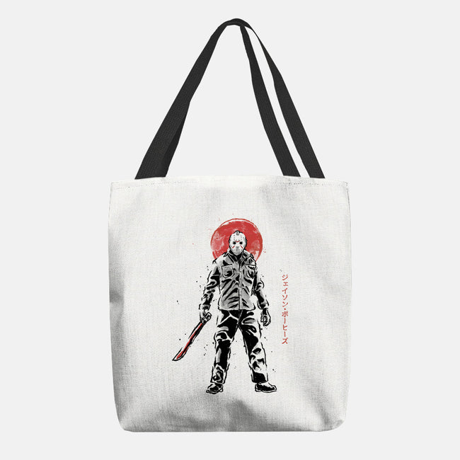 The Lake’s Curse Sumi-e-None-Basic Tote-Bag-Astrobot Invention