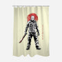 The Lake’s Curse Sumi-e-None-Polyester-Shower Curtain-Astrobot Invention
