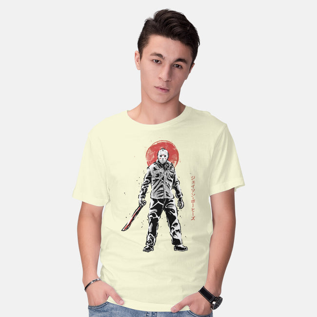 The Lake’s Curse Sumi-e-Mens-Basic-Tee-Astrobot Invention