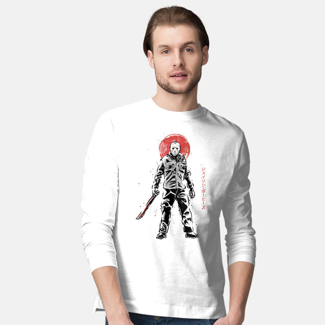 The Lake’s Curse Sumi-e-Mens-Long Sleeved-Tee-Astrobot Invention