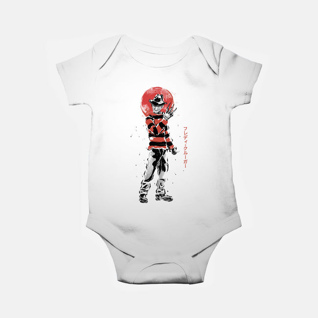 The Dream Stalker Sumi-e-Baby-Basic-Onesie-Astrobot Invention