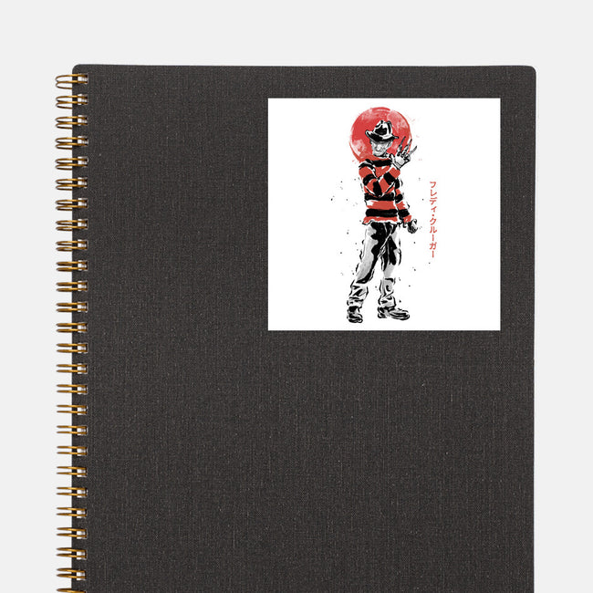 The Dream Stalker Sumi-e-None-Glossy-Sticker-Astrobot Invention