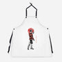 The Dream Stalker Sumi-e-Unisex-Kitchen-Apron-Astrobot Invention