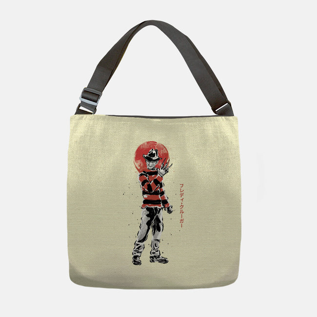 The Dream Stalker Sumi-e-None-Adjustable Tote-Bag-Astrobot Invention