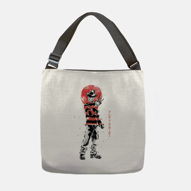 The Dream Stalker Sumi-e-None-Adjustable Tote-Bag-Astrobot Invention
