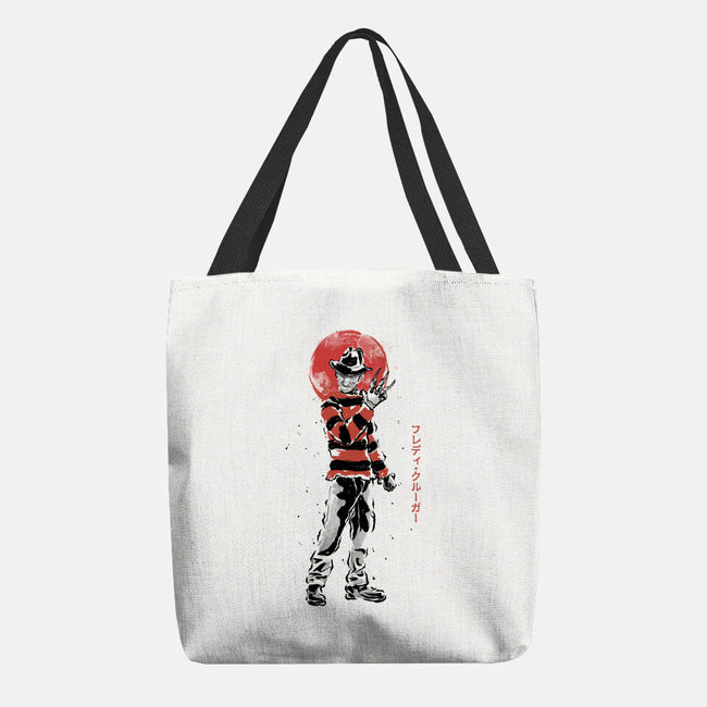 The Dream Stalker Sumi-e-None-Basic Tote-Bag-Astrobot Invention