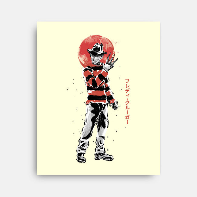 The Dream Stalker Sumi-e-None-Stretched-Canvas-Astrobot Invention