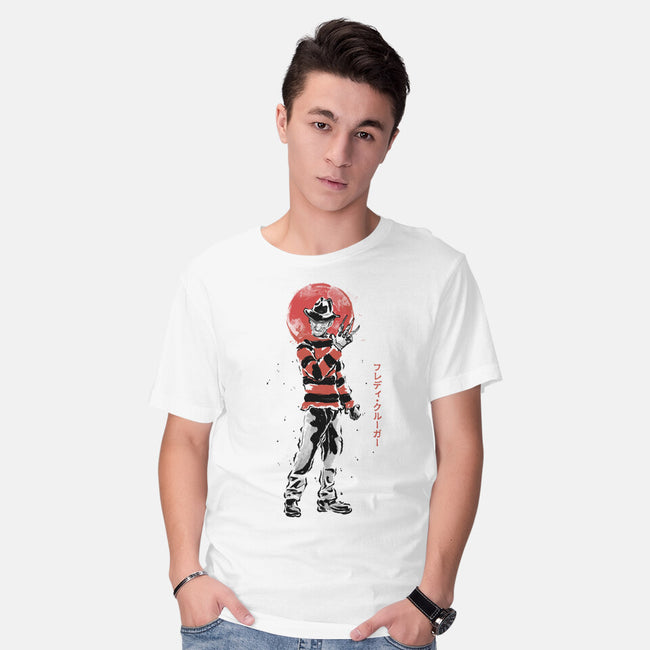 The Dream Stalker Sumi-e-Mens-Basic-Tee-Astrobot Invention