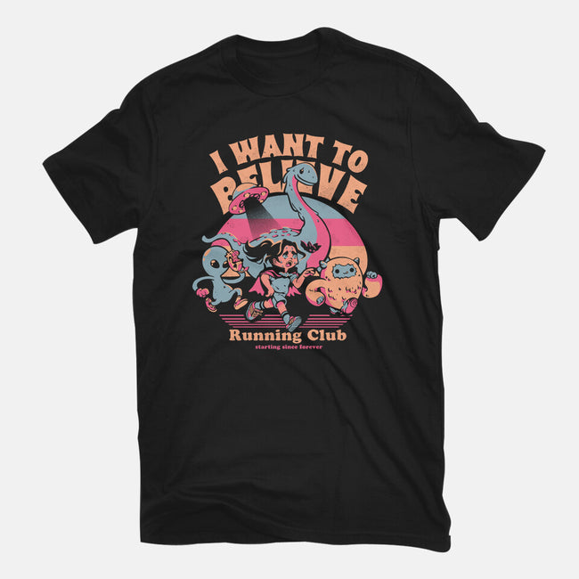 I Want To Believe Running Club-Mens-Premium-Tee-Estudio Horta
