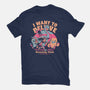 I Want To Believe Running Club-Womens-Basic-Tee-Estudio Horta