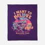 I Want To Believe Running Club-None-Fleece-Blanket-Estudio Horta