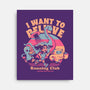 I Want To Believe Running Club-None-Stretched-Canvas-Estudio Horta