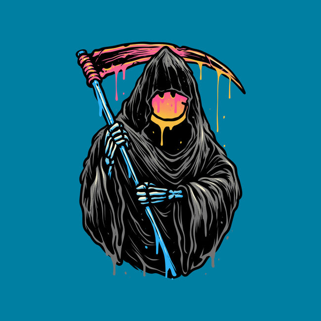 Color Drip Reaper-None-Fleece-Blanket-glitchygorilla