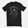 Color Drip Reaper-Womens-Basic-Tee-glitchygorilla