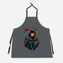 Color Drip Reaper-Unisex-Kitchen-Apron-glitchygorilla