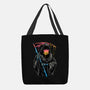 Color Drip Reaper-None-Basic Tote-Bag-glitchygorilla