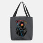 Color Drip Reaper-None-Basic Tote-Bag-glitchygorilla