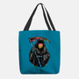 Color Drip Reaper-None-Basic Tote-Bag-glitchygorilla