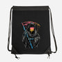 Color Drip Reaper-None-Drawstring-Bag-glitchygorilla