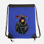 Color Drip Reaper-None-Drawstring-Bag-glitchygorilla