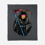 Color Drip Reaper-None-Fleece-Blanket-glitchygorilla