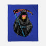 Color Drip Reaper-None-Fleece-Blanket-glitchygorilla