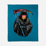 Color Drip Reaper-None-Fleece-Blanket-glitchygorilla