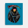 Color Drip Reaper-None-Stretched-Canvas-glitchygorilla