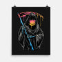 Color Drip Reaper-None-Matte-Poster-glitchygorilla