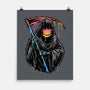 Color Drip Reaper-None-Matte-Poster-glitchygorilla