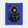 Color Drip Reaper-None-Matte-Poster-glitchygorilla