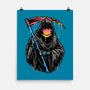 Color Drip Reaper-None-Matte-Poster-glitchygorilla